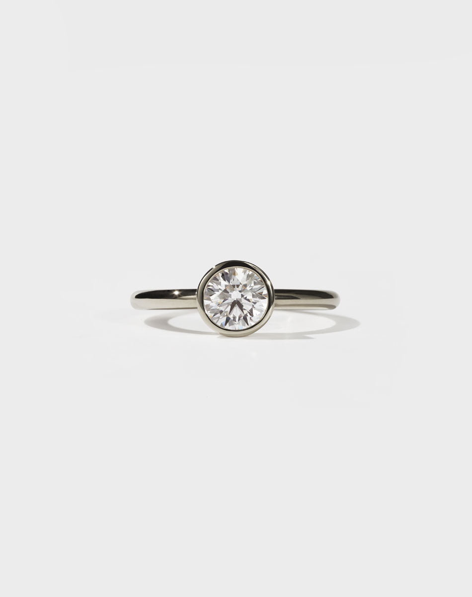Gia Engagement Ring 1ct | 18ct White Gold