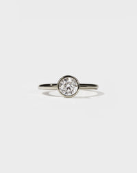 Gia Engagement Ring 1ct | 18ct White Gold