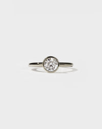 Gia Engagement Ring 1ct | 9ct White Gold