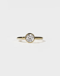 Gia Engagement Ring 1ct | 9ct Yellow Gold