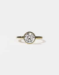 Gia Engagement Ring 2ct | 14ct Yellow Gold