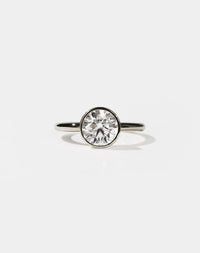 Gia Engagement Ring 2ct | 9ct White Gold