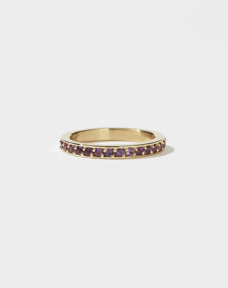 Glow Eternity Band | 9ct Yellow Gold