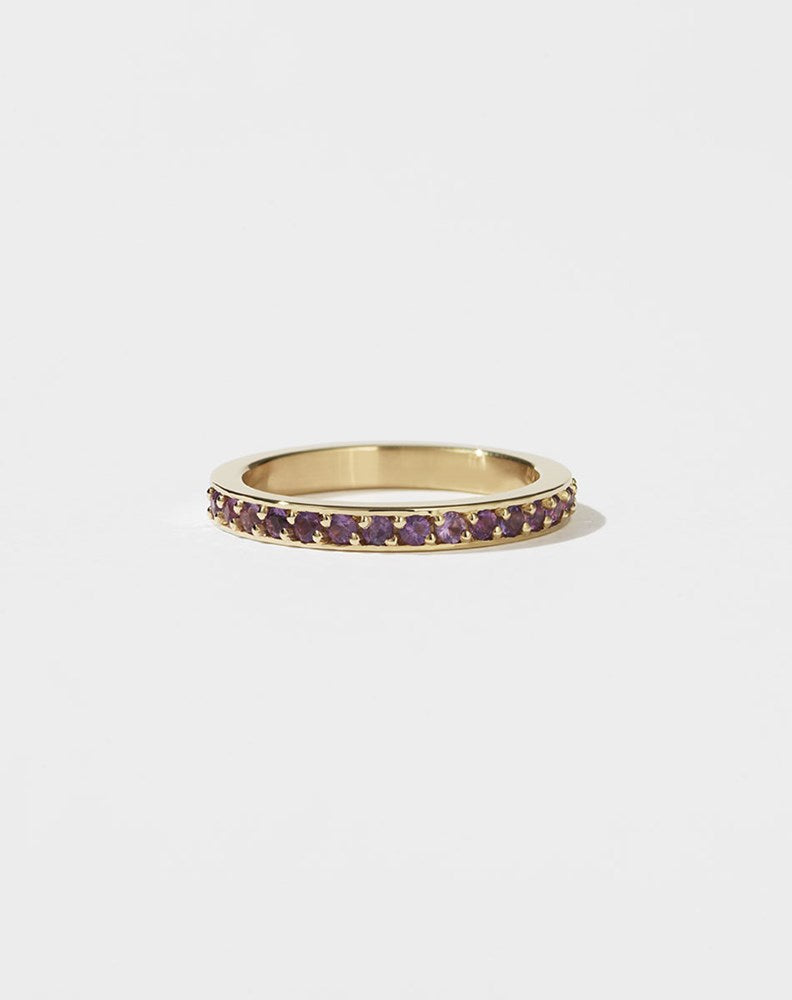 Glow Eternity Band | 9ct Yellow Gold
