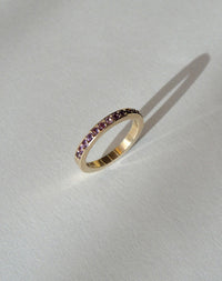 Glow Eternity Band | 9ct Yellow Gold