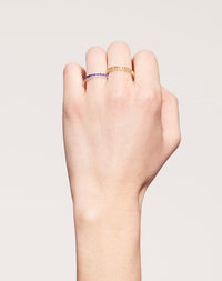 Glow Eternity Band | 9ct Yellow Gold