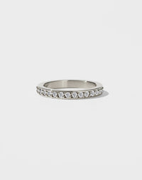 Glowing Eternity Band | 14ct White Gold