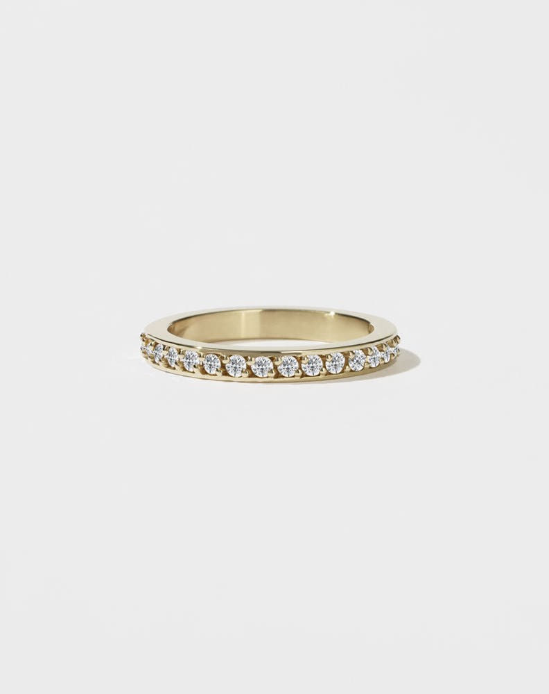 Glowing Eternity Band | 14ct Yellow Gold