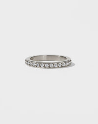 Glowing Eternity Band | 18ct White Gold