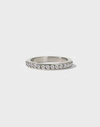 Glowing Eternity Band | 9ct White Gold