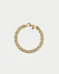 Heavy Cable Bracelet | 23k Gold Plated