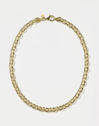 Heavy Cable Necklace | 23k Gold Plated