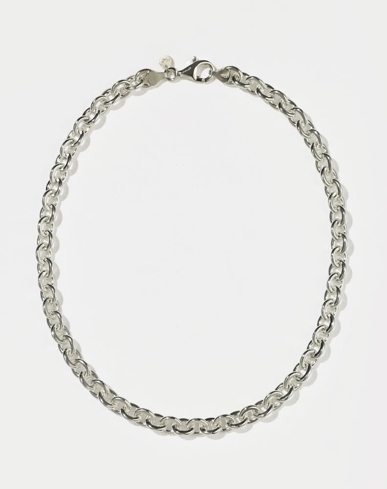Heavy Cable Necklace | Sterling Silver