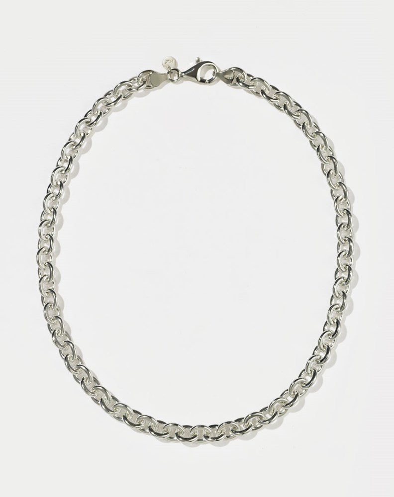 Heavy Cable Necklace | Sterling Silver