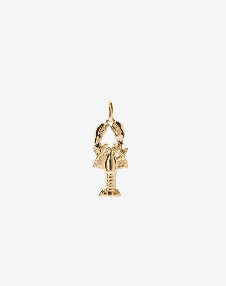 Lobster Charm | 23k Gold Plated