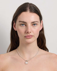 Locked Necklace Large | Sterling Silver
