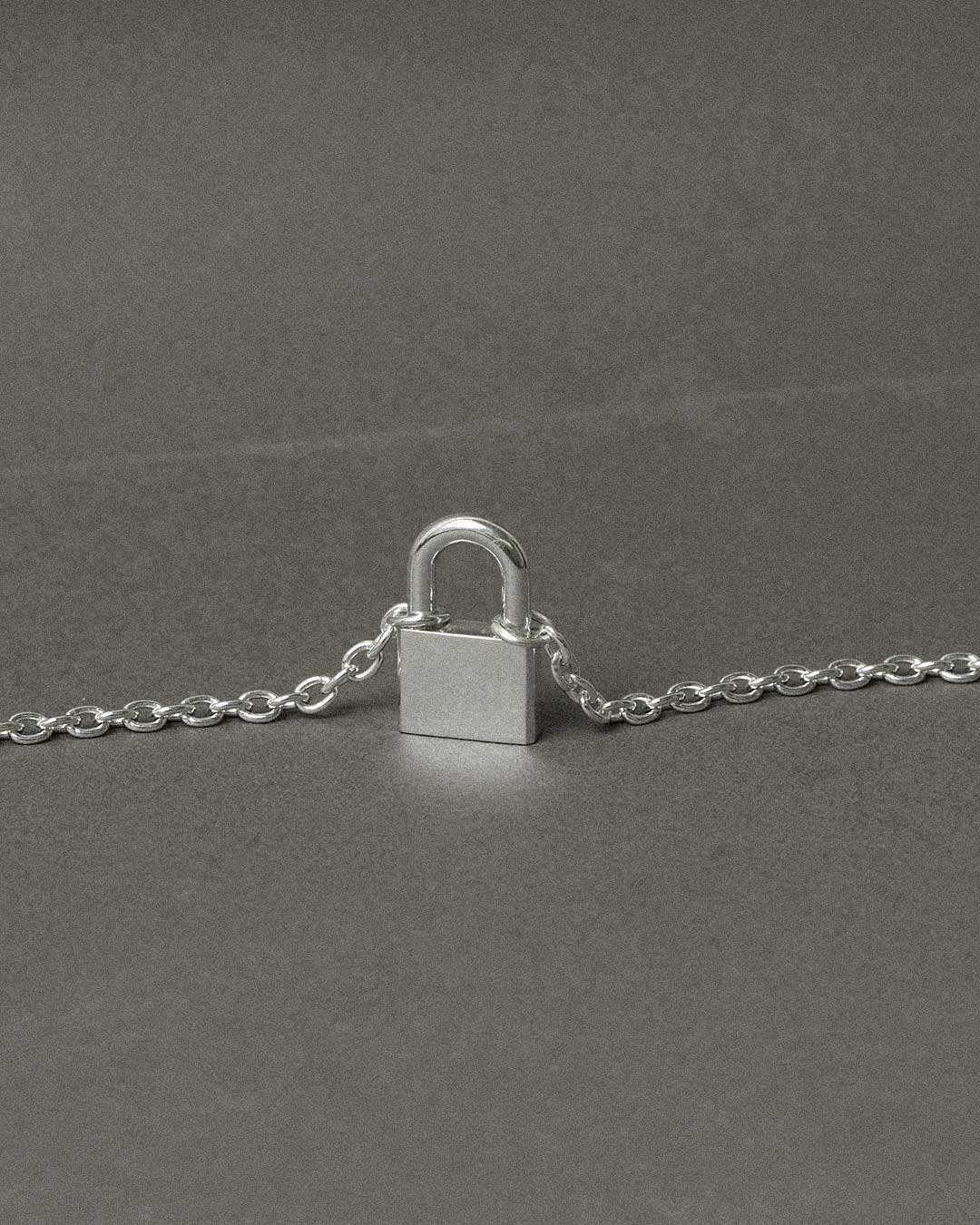 Locked Necklace Large | Sterling Silver