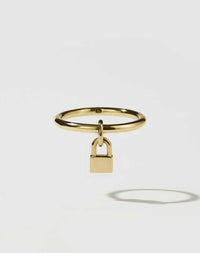 Locked Ring | Gold Vermeil
