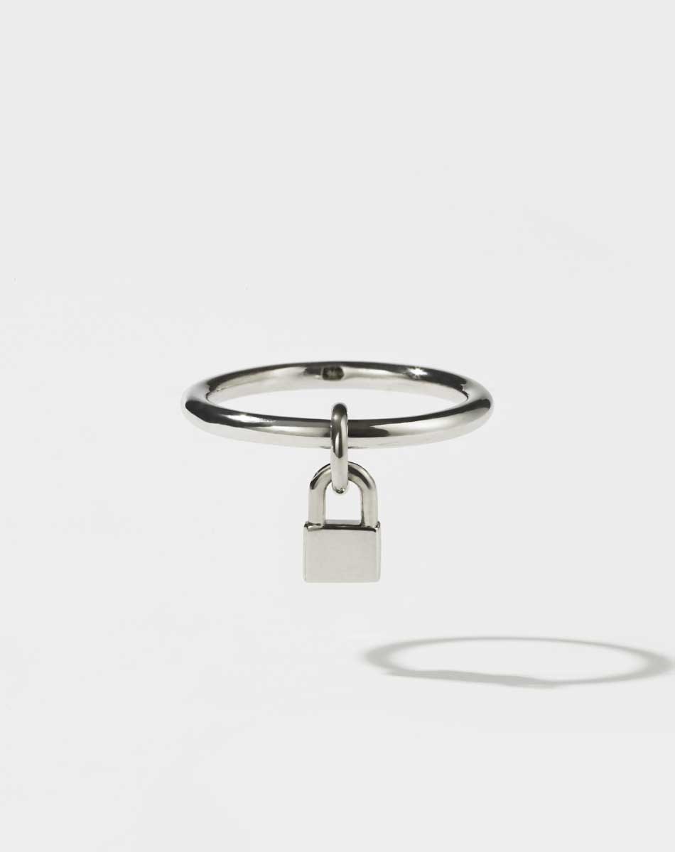 Locked Ring | Sterling Silver