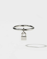 Locked Ring | Sterling Silver