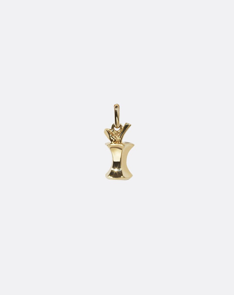 Apple Core Charm | 9ct Yellow Gold