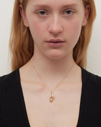 Banana Charm Necklace | 9ct Yellow Gold