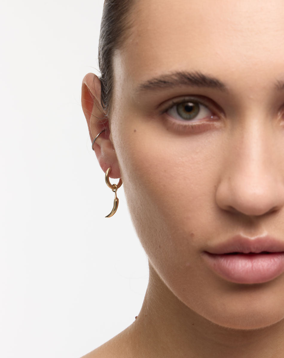 Chilli Charm Earrings | Sterling Silver