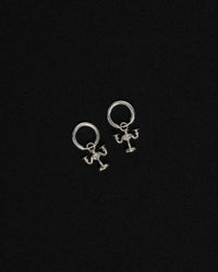 Candelabra Charm Earrings | Sterling Silver