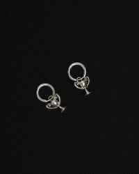Trophy Charm Earrings | Sterling Silver