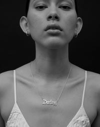 Darling Necklace Gothic | 23k Gold Plated