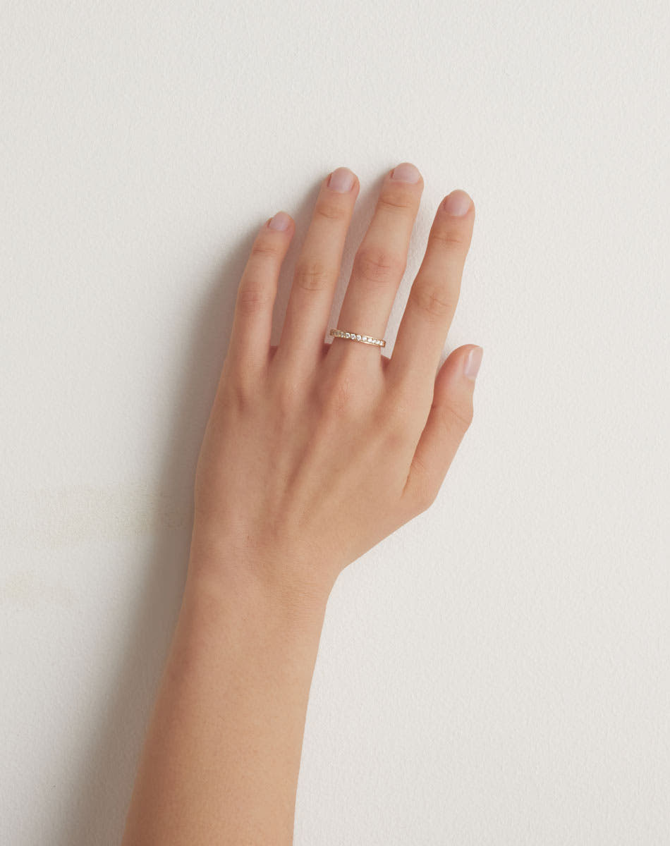 Glowing Eternity Band | Platinum