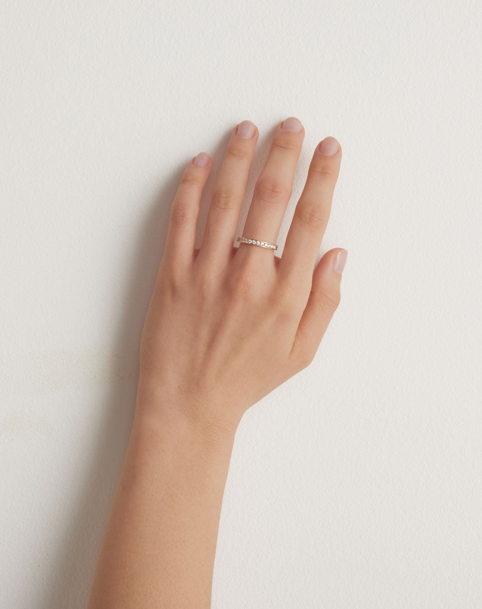 Glowing Eternity Band | Platinum