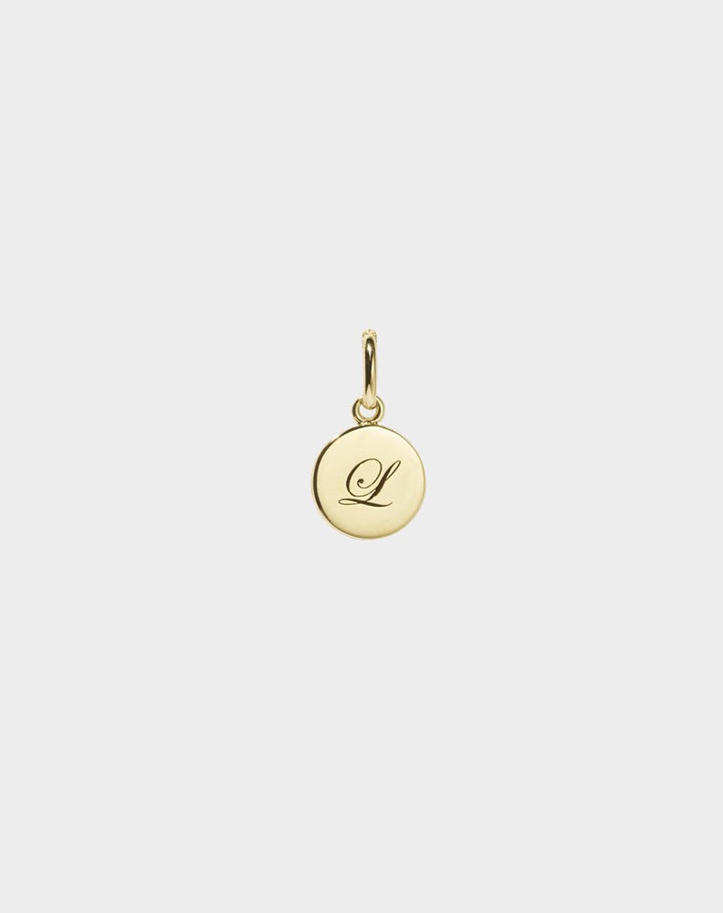 Lover Charm with Engraving | 9ct Solid Gold