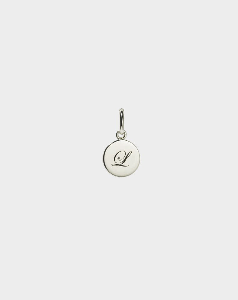 Lover Charm with Engraving | Sterling Silver