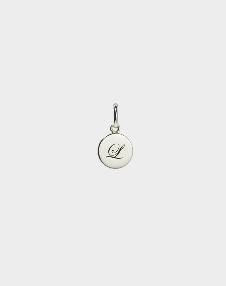 Lover Charm with Engraving | Sterling Silver