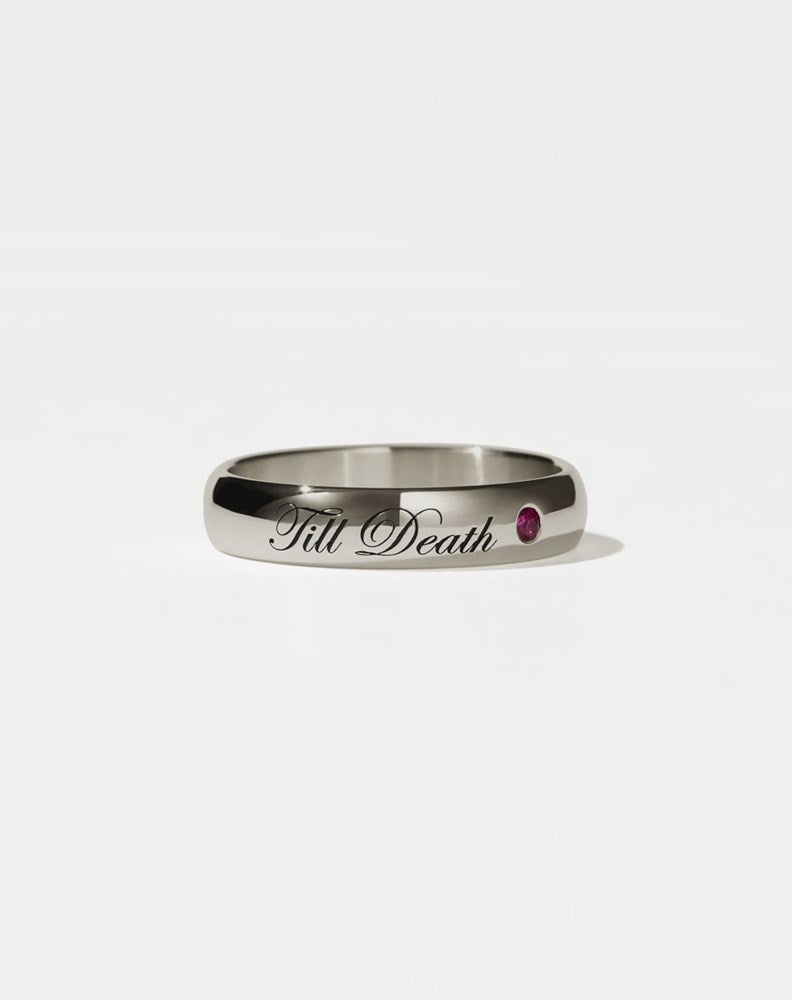 Till Death Band | 18ct White Gold