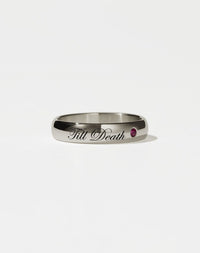 Till Death Band | 18ct White Gold