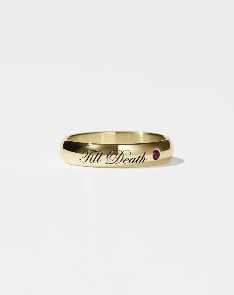 Till Death Band | 18ct Yellow Gold