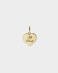 Sweetheart Charm with Engraving | 9ct Yellow Gold