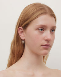 Lobster Signature Hoops | 9ct Yellow Gold