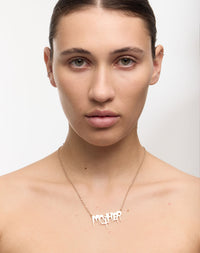 NELL Mother Necklace | 23k Gold Plated