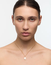 NELL Headstone Necklace | 9ct Yellow Gold