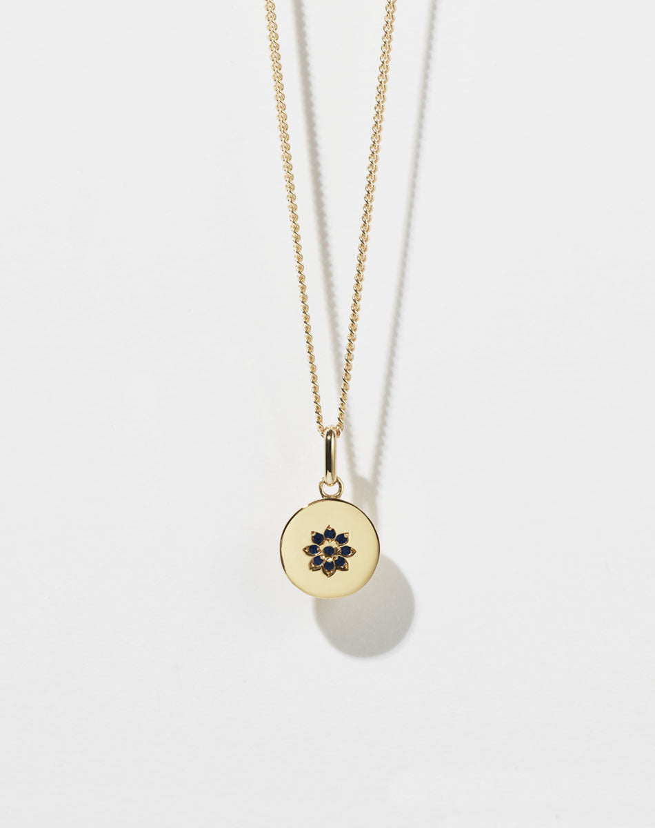Violet Necklace | 23k Gold Plated