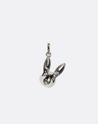Silver Bunny Rabbit Charm