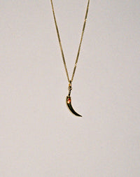 Chilli Charm Necklace Set | 23k Gold Plated