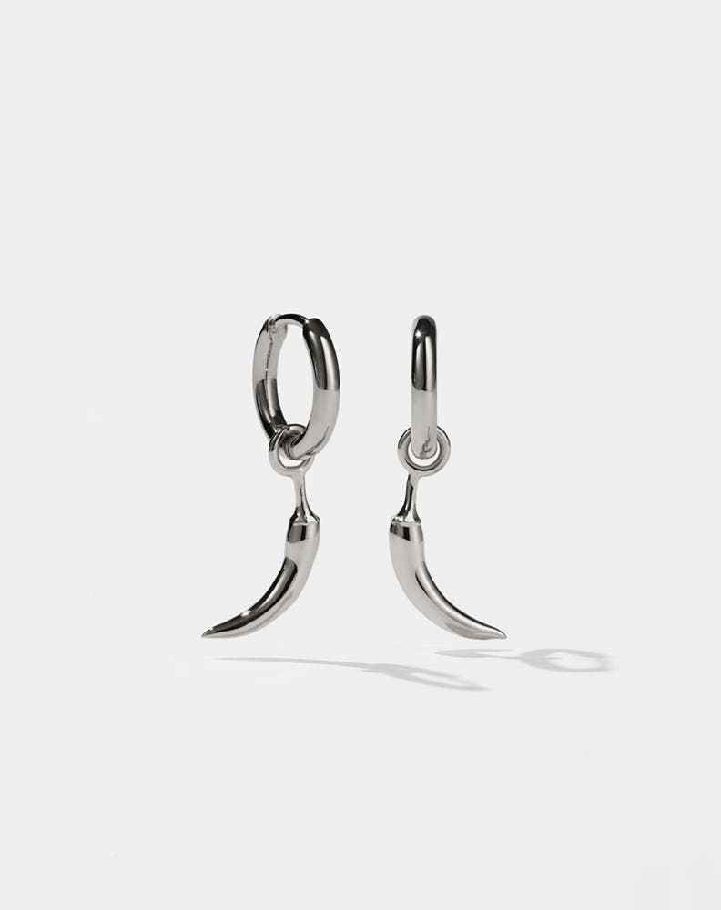 Chilli Charm Earrings | Sterling Silver