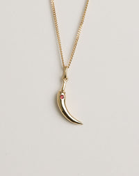 Chilli Charm Necklace Set | 23k Gold Plated