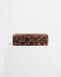 Velvet Jewellery Box Small | Leopard