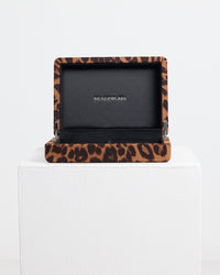 Velvet Jewellery Box Small | Leopard