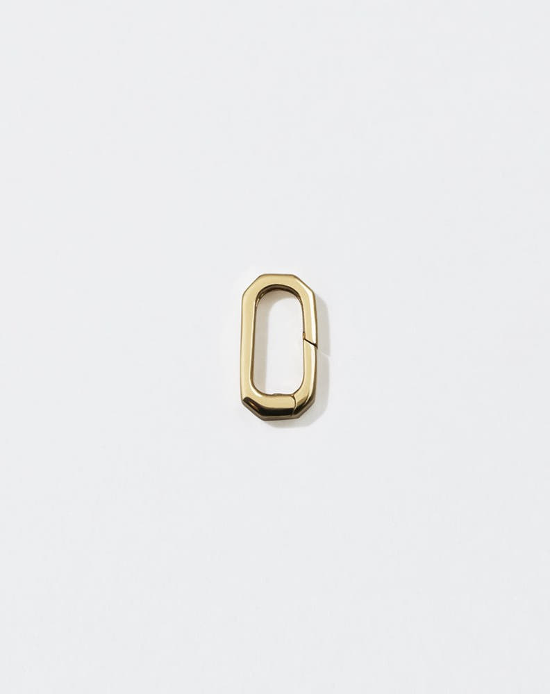 Oval Carabiner Clasp | 9ct Yellow Gold